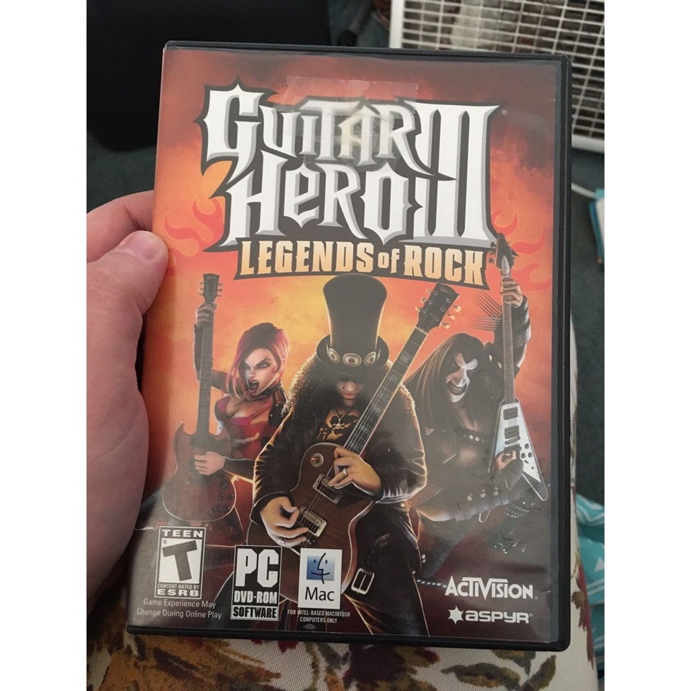 Guitar Hero III: Legends of Rock Game for PC